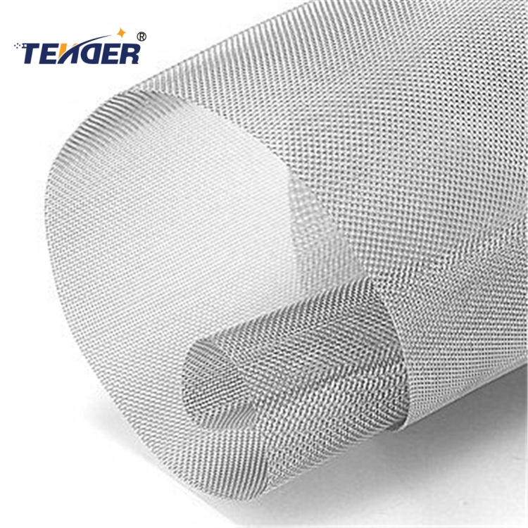 Malla de alambre tejida Inconel