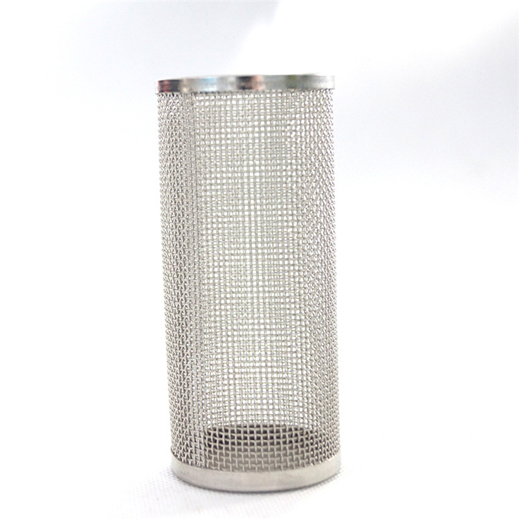 Tubo de filtro de malla de alambre tejido / cartucho de filtro
